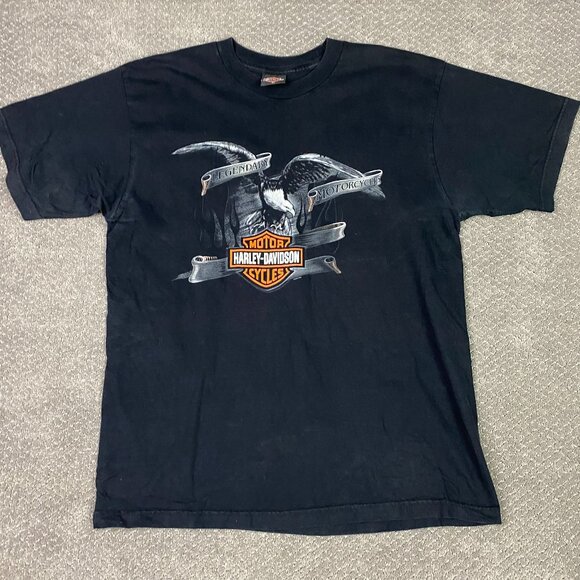 Harley Davidson 2006 T Shirt Men's XL Fits like Large Arrowhead Peoria Made USA - Picture 1 of 10